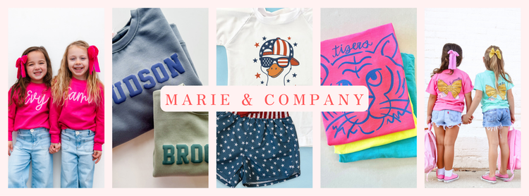 Personalized Kids Sweatshirts & Playful Everyday Apparel: Meet Marie & Company on Jane