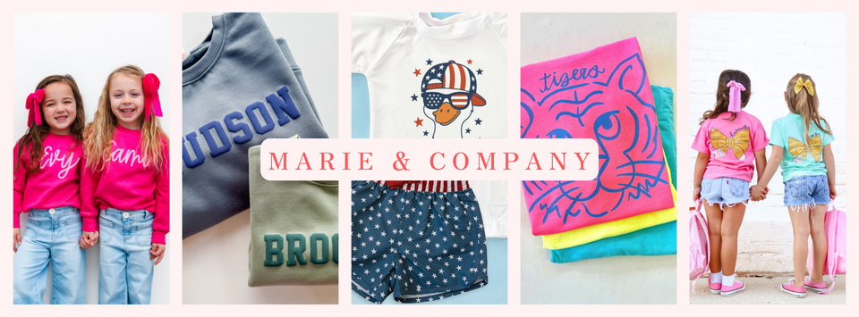 Personalized Kids Sweatshirts & Playful Everyday Apparel: Meet Marie & Company on Jane